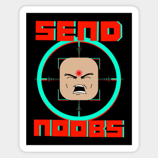 Send Noobs Sticker